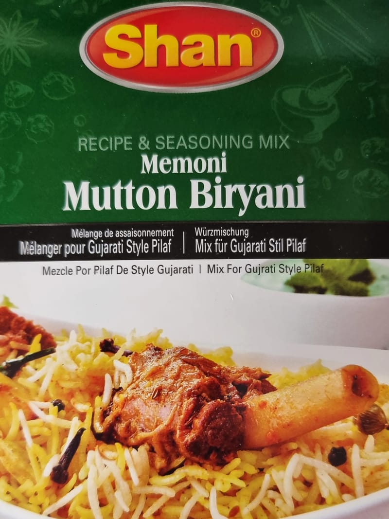 Shan mutton biryani