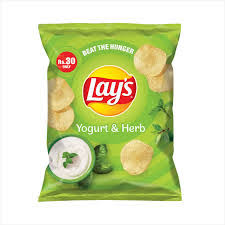 LAYS YOGURT & HERB CHIPS