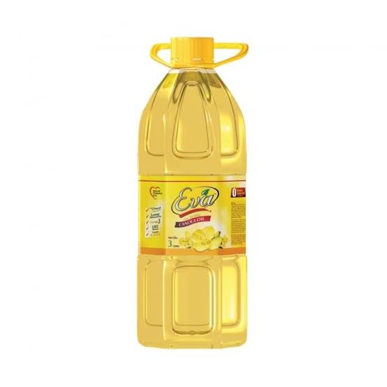 Eva Cooking Oil 3 Litres Bottle