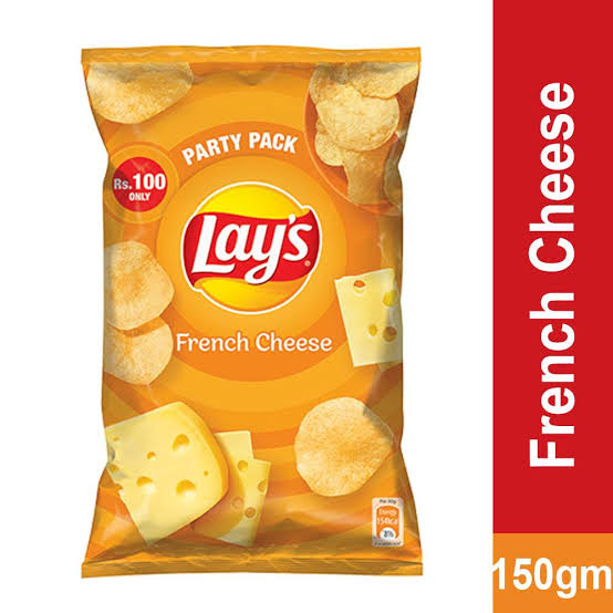 Lays French Cheese Potato Chips Rs 100