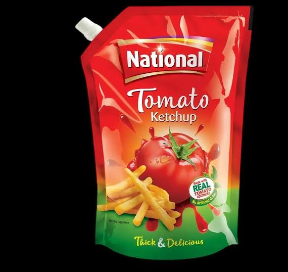 National Ketchup Pouch 400Gm