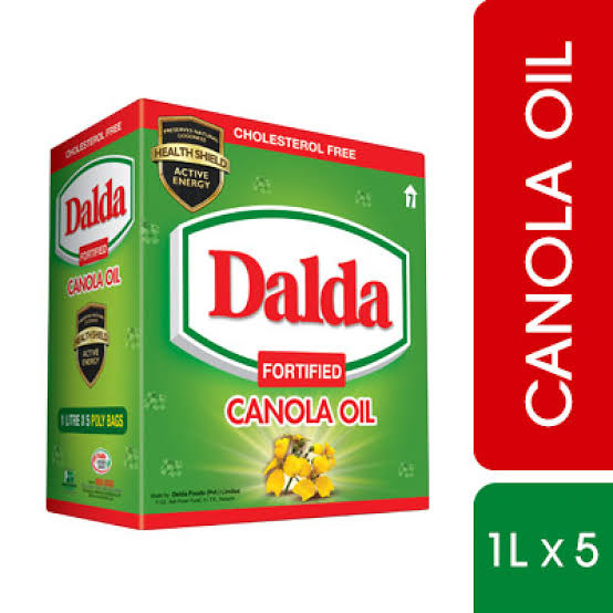 Dalda Canola oil 1* 5 pouch